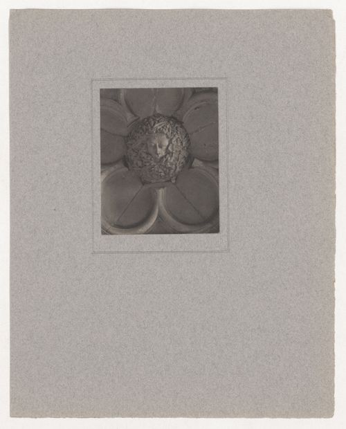 Plate from portfolio ''York Minster Chapter House''
