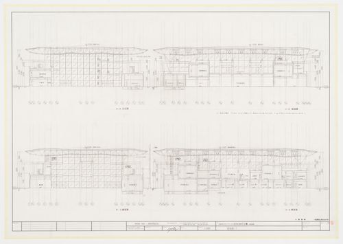 Sections, Galaxy Toyama Gymnasium, Imizu, Japan