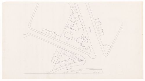 Site plan for Blocke 70 und 89, Kreuzberg, Fränkelufer, Berlin