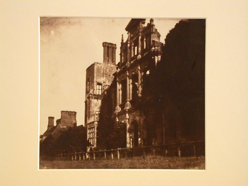 View of unidentified, ruined house, England ?