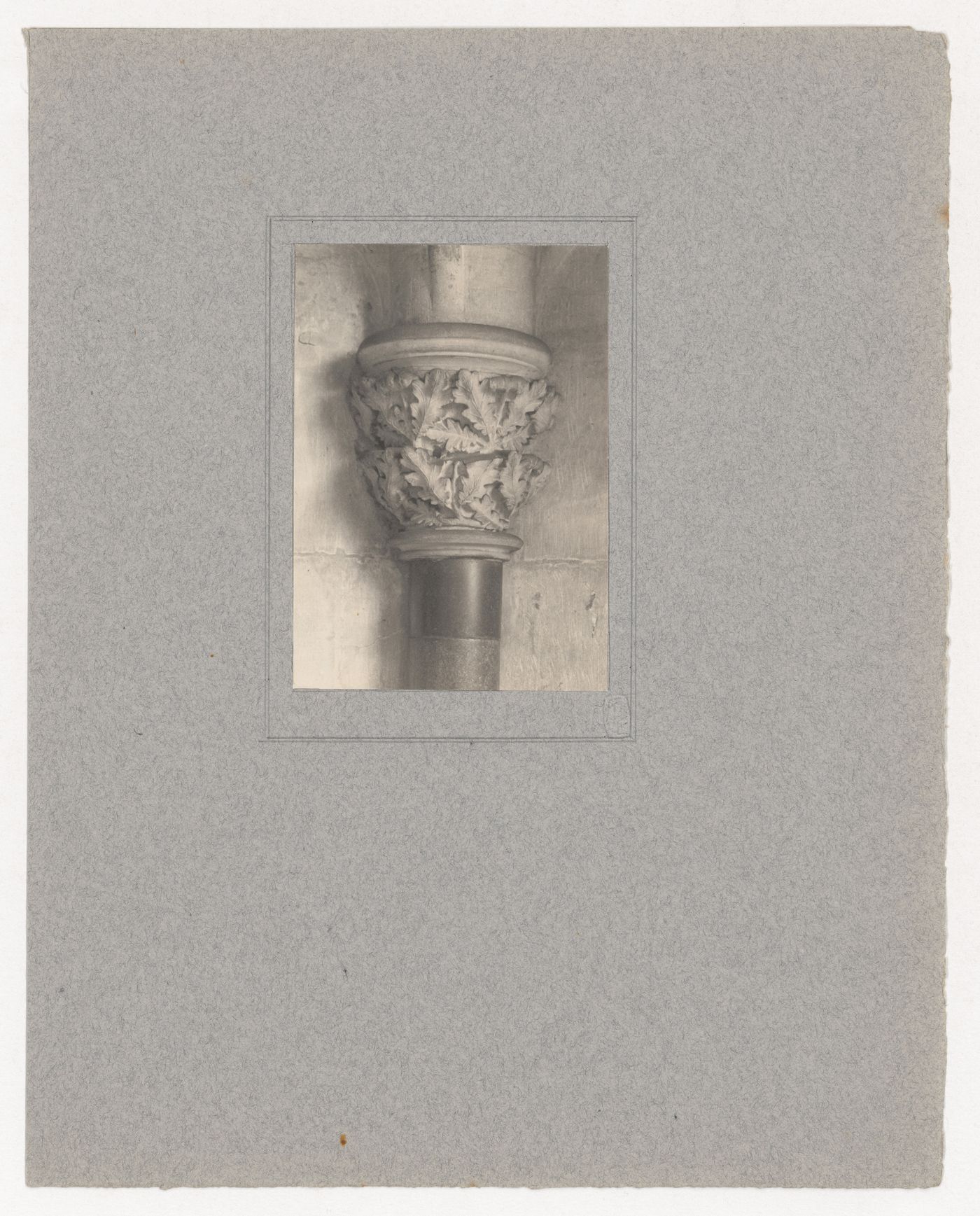 Plate from portfolio ''York Minster Chapter House''