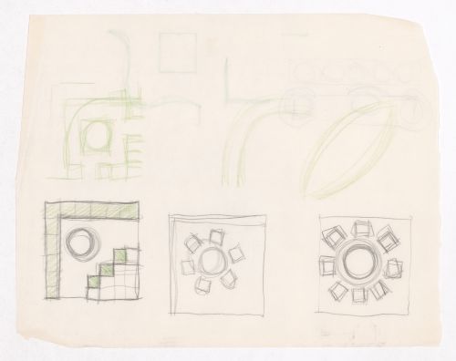 Sketches for House in an Indiana Cornfield