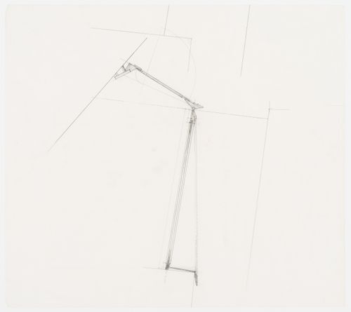 Detail of kitchen door for Casa Insinga, Milan, Italy