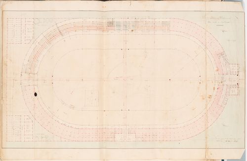 Hippodrome national, Paris: Framing plan