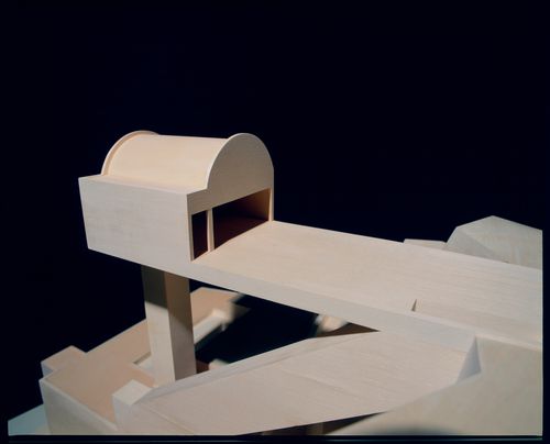 View of model for Casa Mário Bahia [Mário Bahia house], Gondomar, Portugal