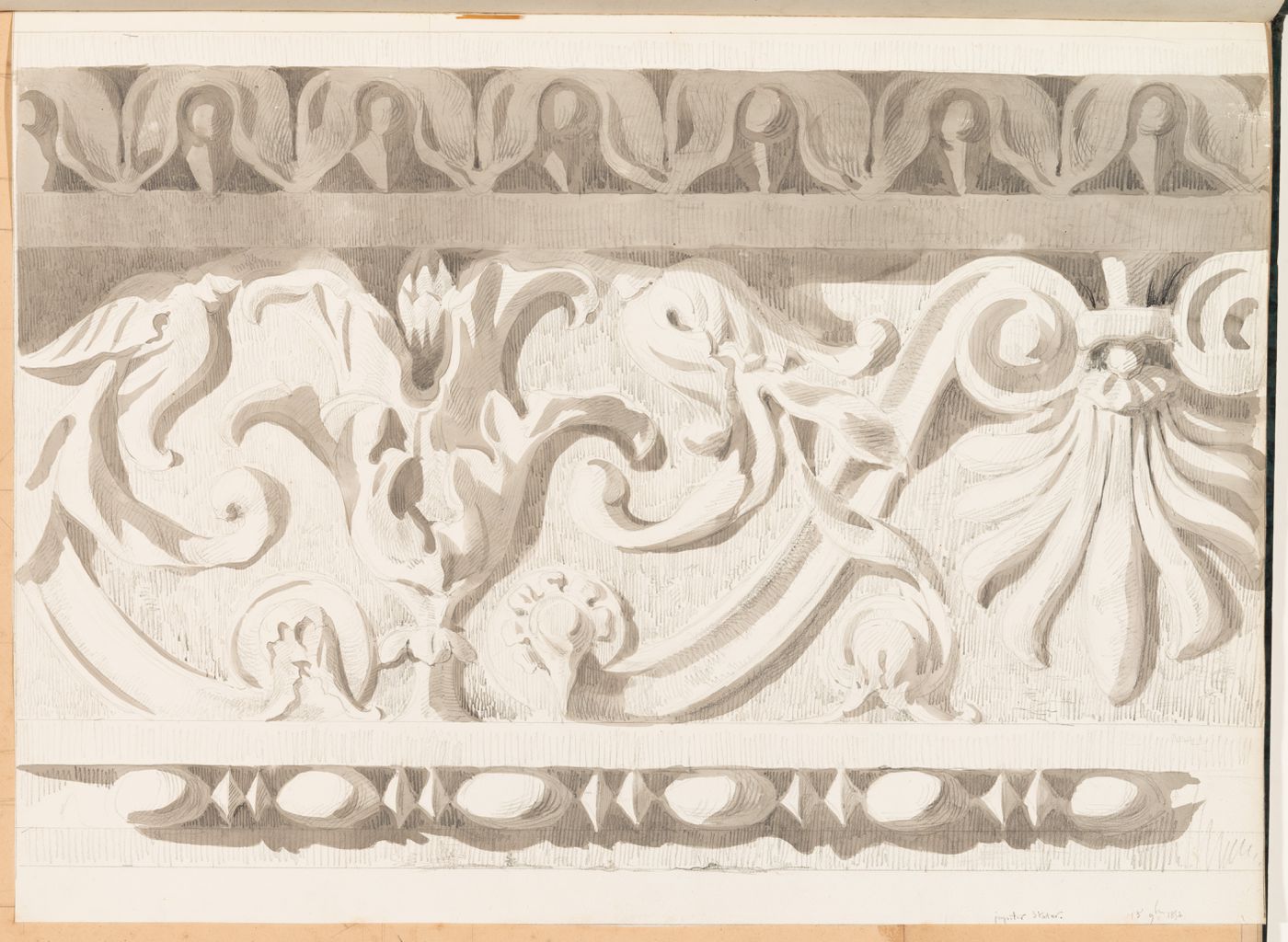 Detail of a frieze from the Temple of Jupiter Stator