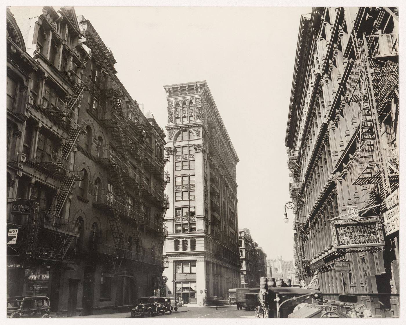 Intersection of Broadway and Broome Street, New York City, New York