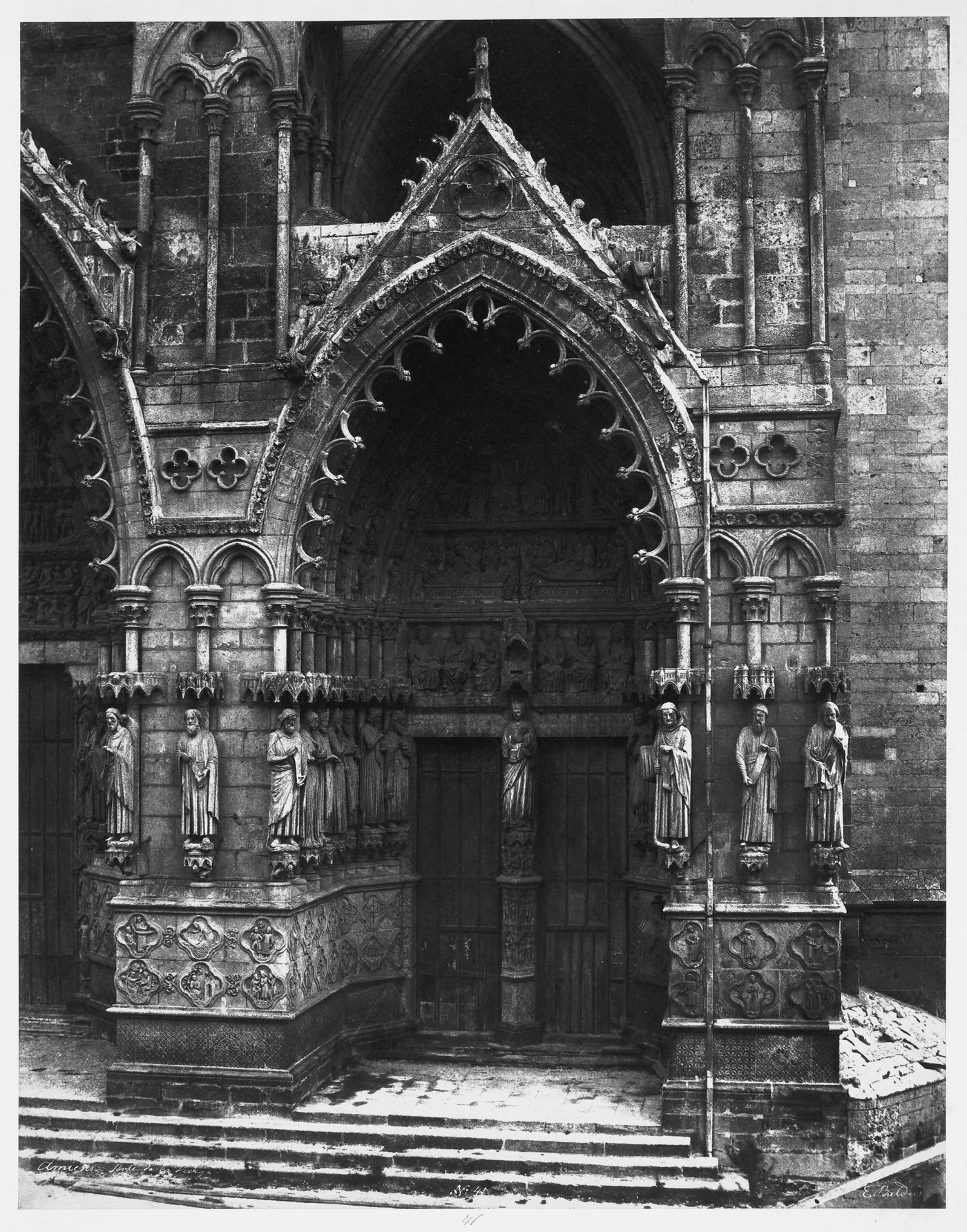 Amiens. Porte de la Vierge [from the west]