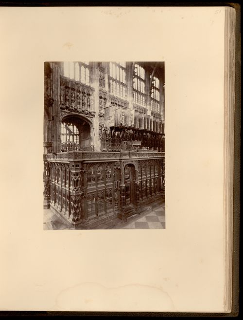 Plate from book ''The Abbey and Palace of Westminster''