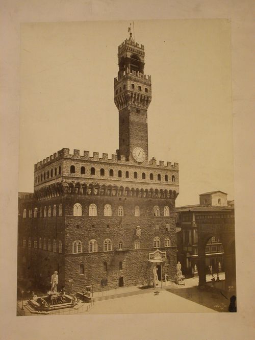 Façade of Palazzo Vecchio, Florence, Italy