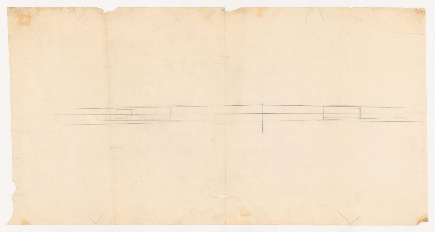 Elevation for Museum for a Small City