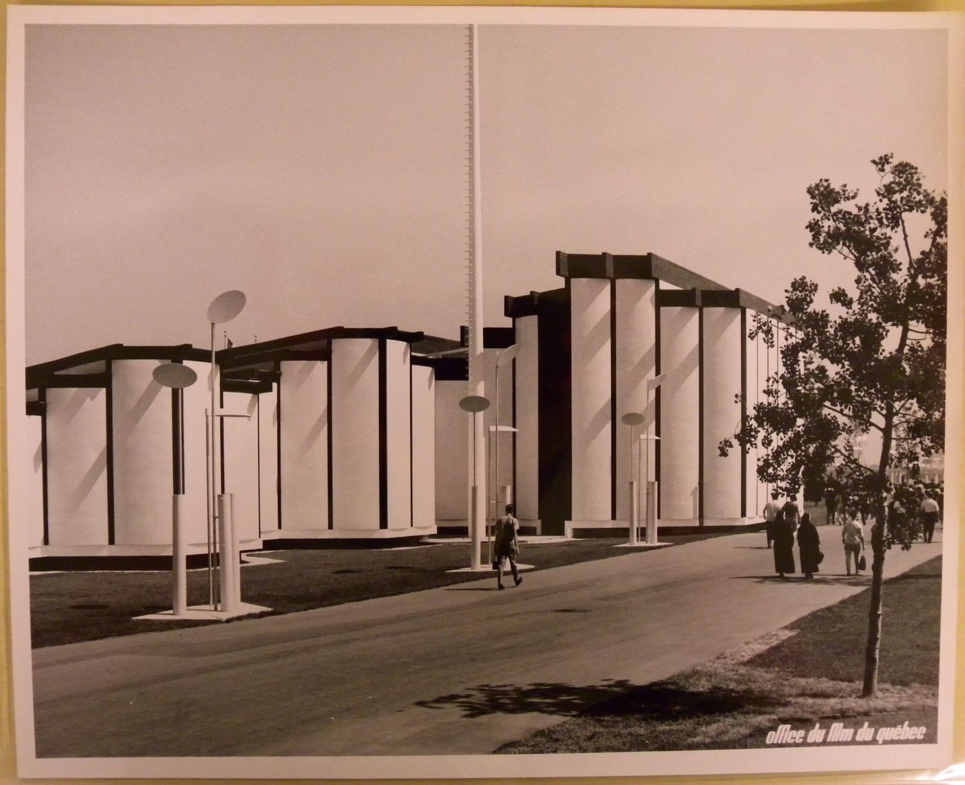 View of the Pavilion of Quebec Industries, Expo 67, Montréal, Québec