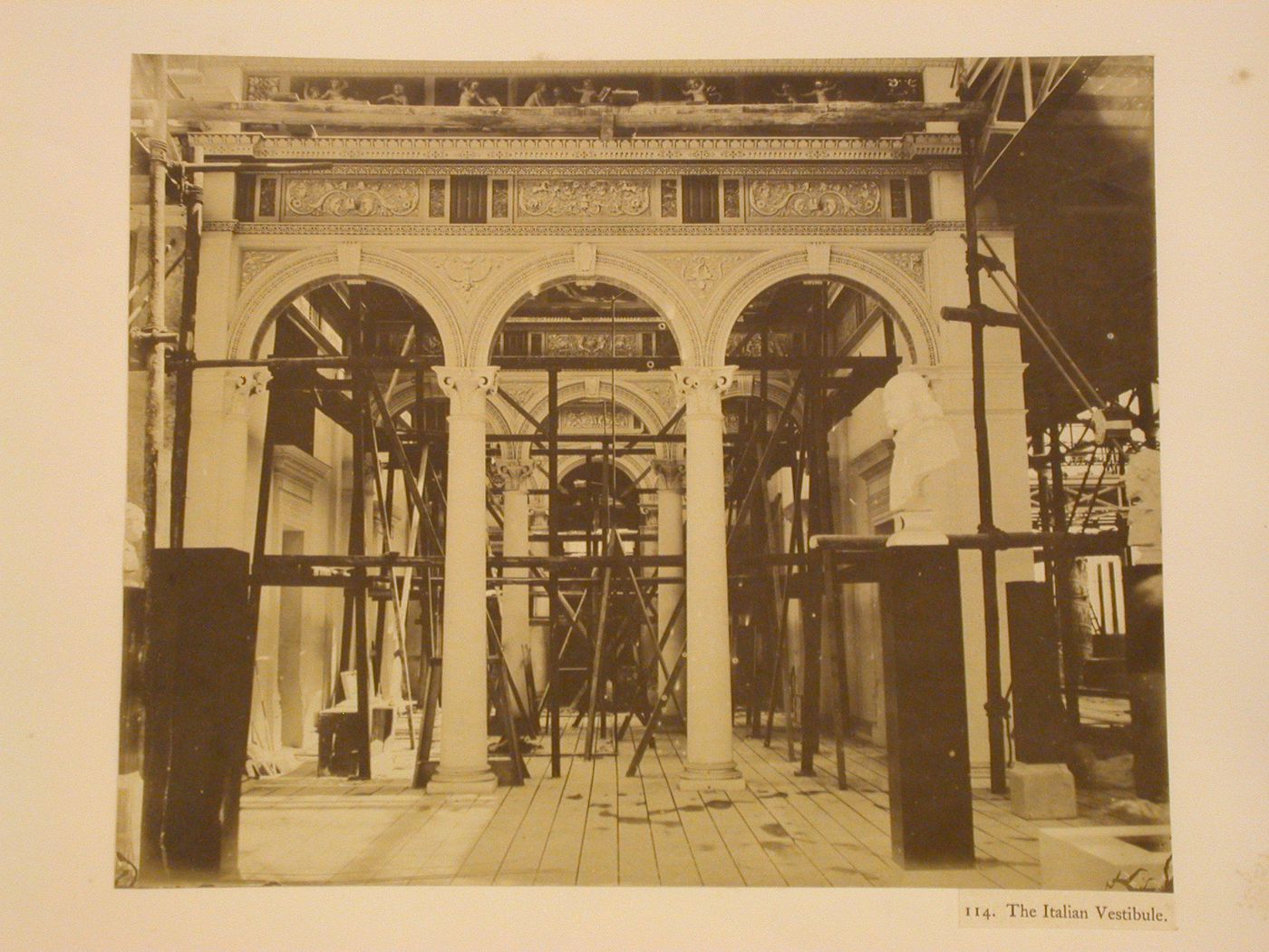 The Italian Vestibule, Crystal Palace, Sydenham, England