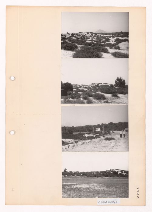 Views of site for CODA (Casa Rui Feijó), Moledo do Minho, Caminha, Portugal