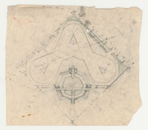 Los Angeles Municipal Airport: Site plan