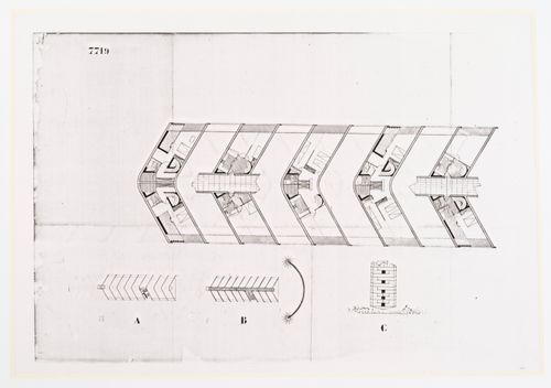 Plan d'étage for Communal multi-storey dwellings in Europe