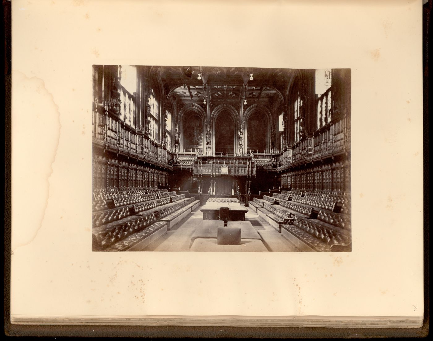 Plate from book ''The Abbey and Palace of Westminster''