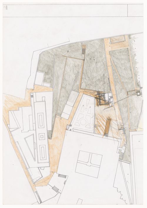 Plan for Parque de Santo Domingo de Bonaval, Santiago de Compostela