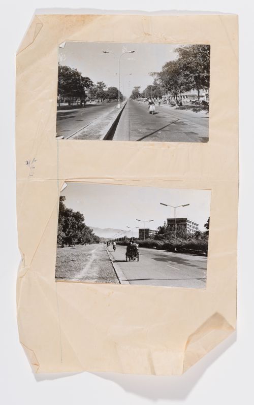 Views of Jan Marg, one of the V2s, in Chandigarh, India