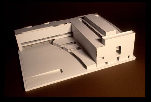 View of model for Edifício da Reitoria e Biblioteca Jurídica - Proj. I, Valencia, Spain