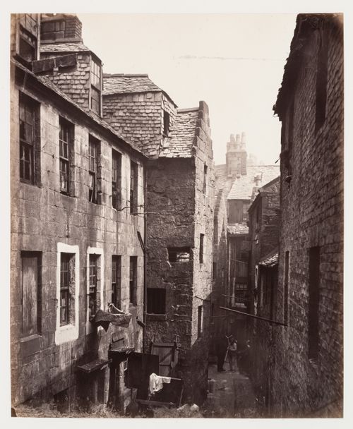 View of Close No. 122, Saltmarket [street], Glasgow, Scotland
