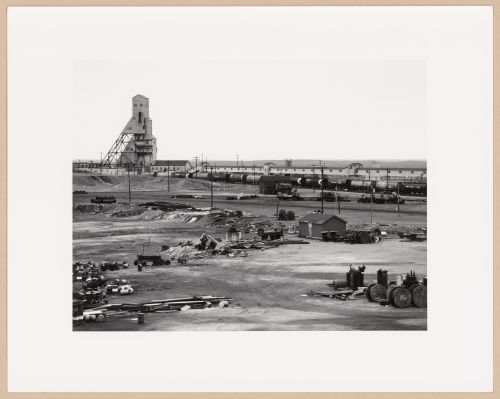 Headframe, Falconbridge Mines Ltd., Sudbury, Ontario, from the series The Forms of Canadian Industrial Architecture