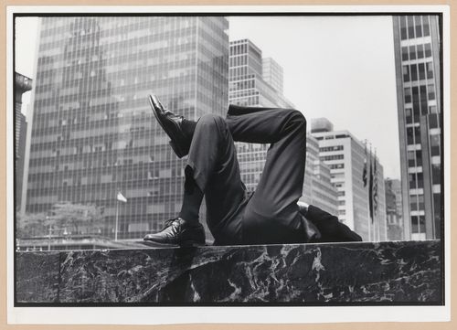 Man, Seagram Plaza, New York, 1963