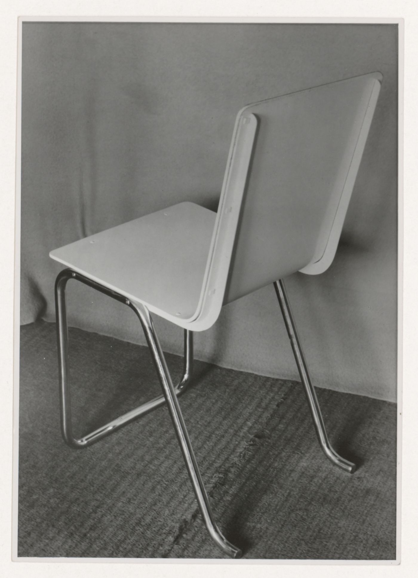 View of an office chair designed by J.J.P. Oud for Metz & Co., Amsterdam, Netherlands