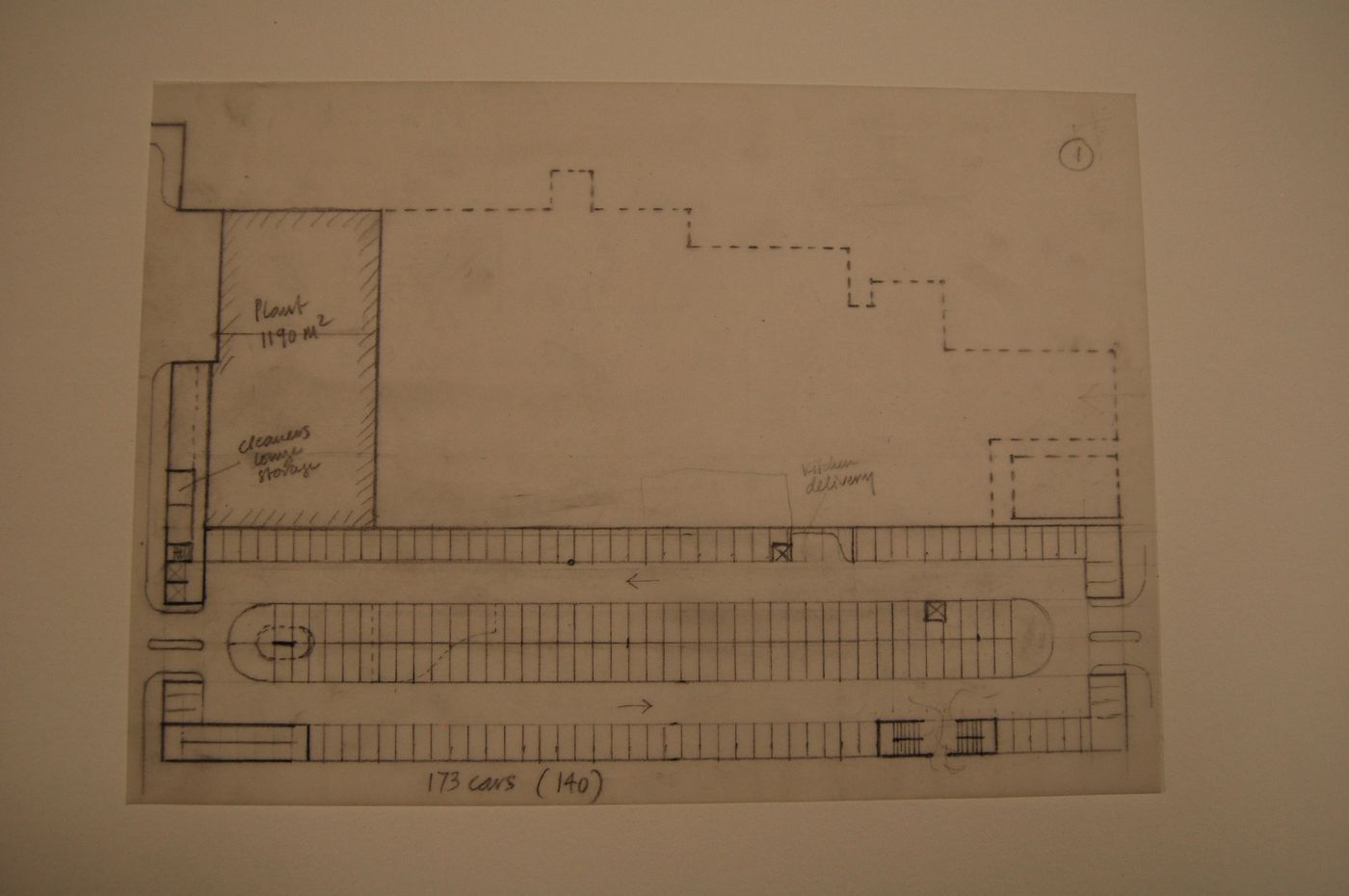 Staatsgalerie Stuttgart, Germany: Sketch plan