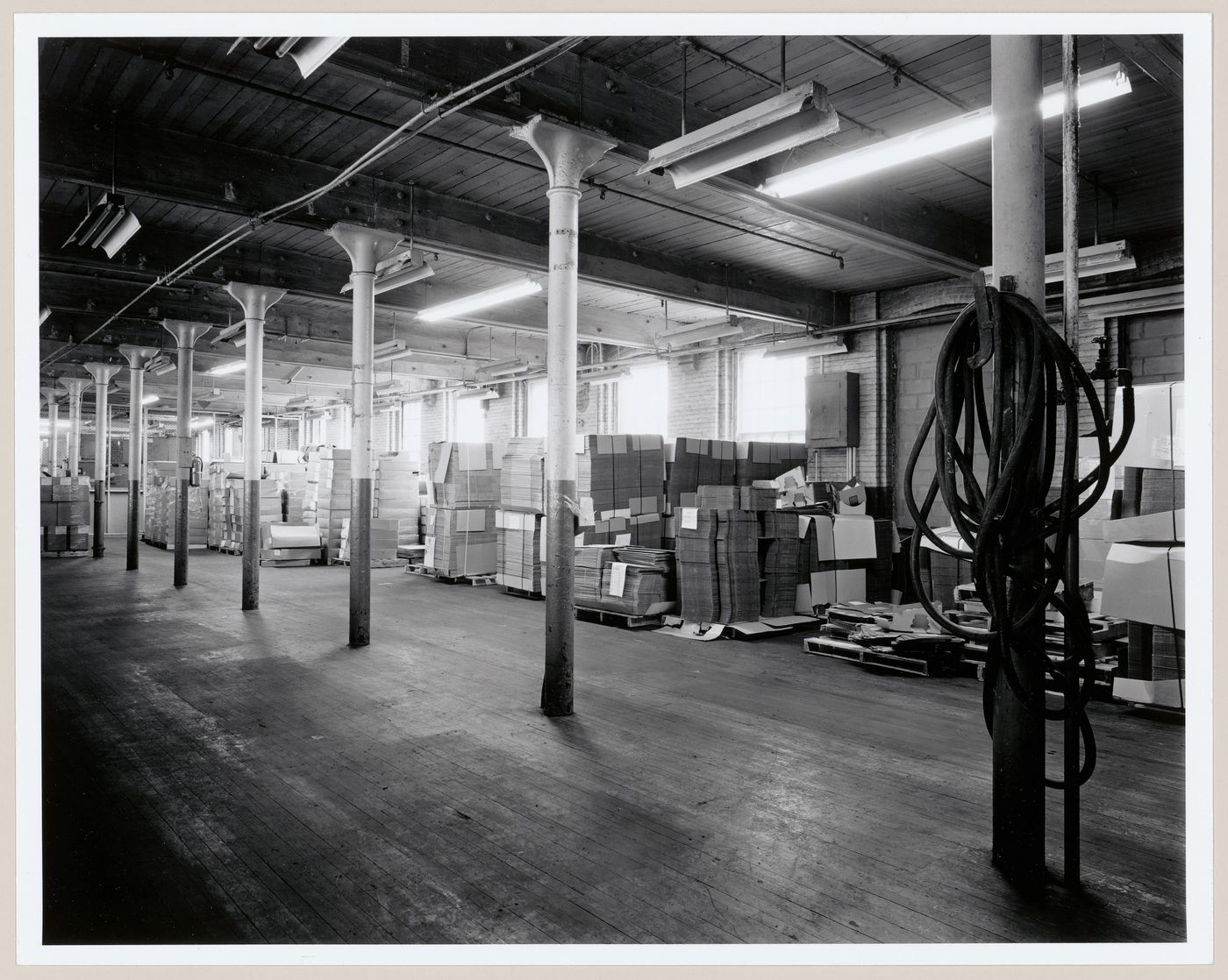 View of the second floor of the Coleco Building (formerly the Merchants Manufacturing Company Building), Montréal, Québec