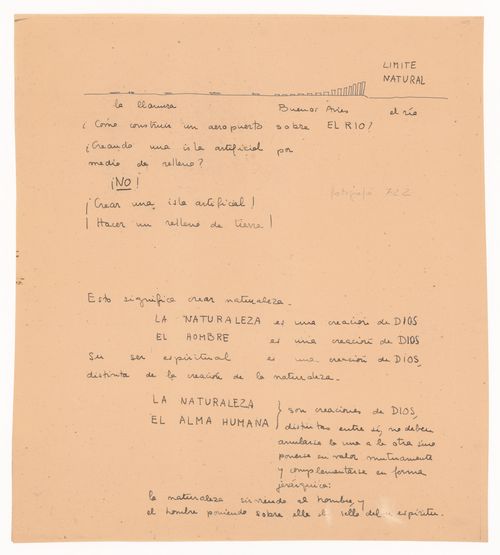 Study notes for Aeropuerto, Buenos Aires, Argentina