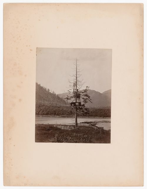 Salmon Caches on Frazer River [sic], British Columbia