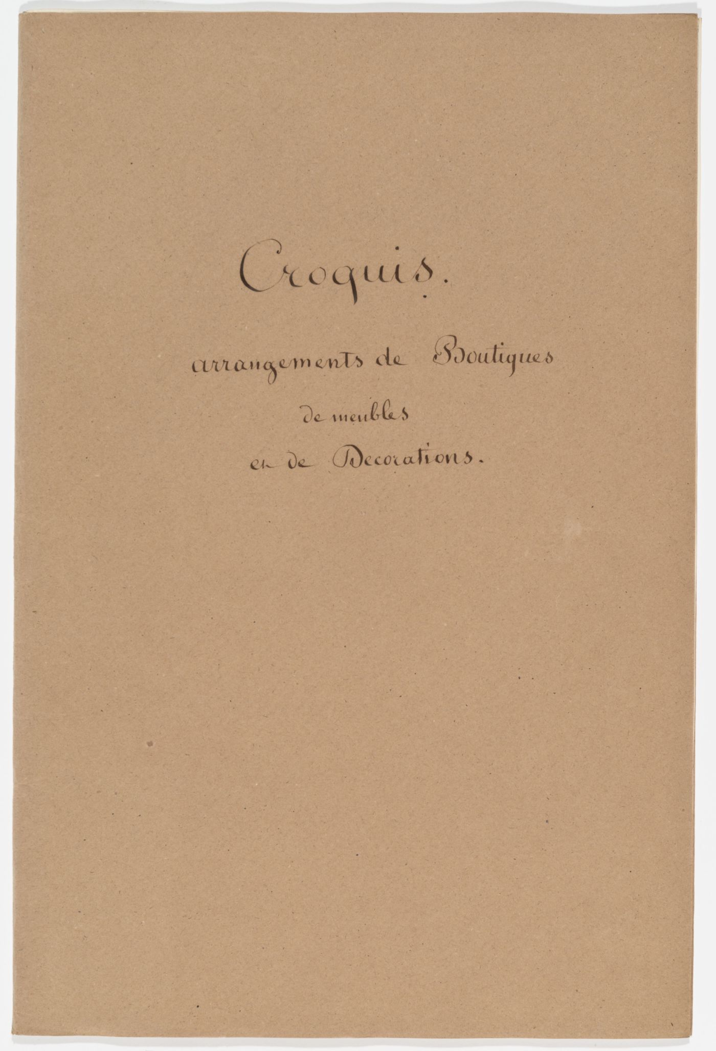 Four portfolios of drawings of Italian views, interior designs, Empire style furniture, military subjects, and other diverse subject matter