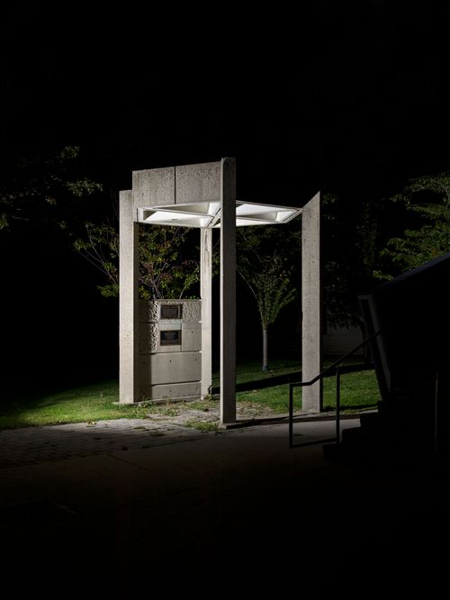 Archetypes: Architectural mock-up for the University of Toronto Robarts Library, Toronto, Canada