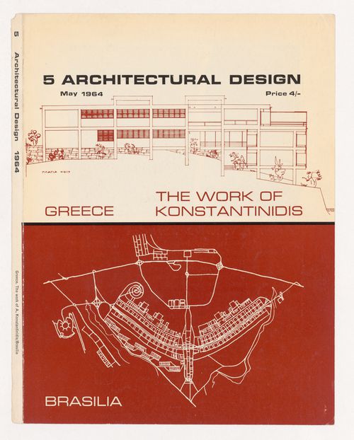 Cover of Architectural Design, May 1964 issue