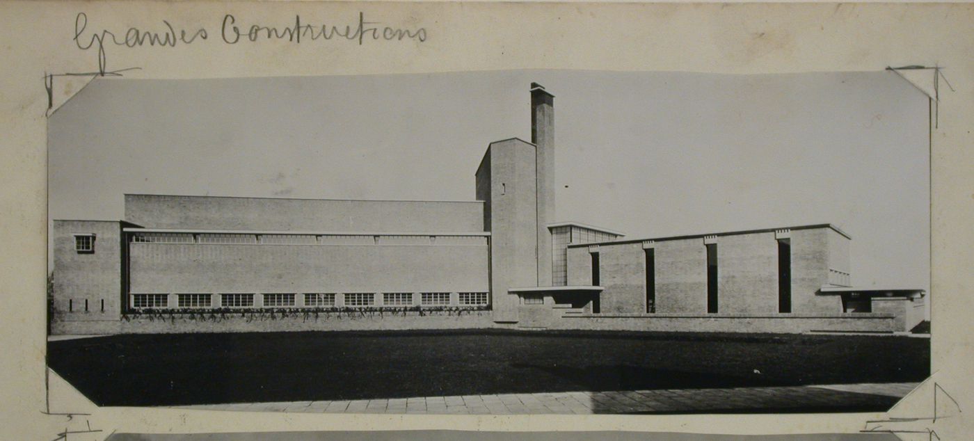 Écoles à Hilversum. Hollande. Dudok, architecte à Hilversum
