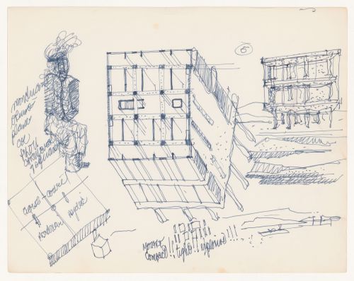 Sketches and notes for Texas Houses