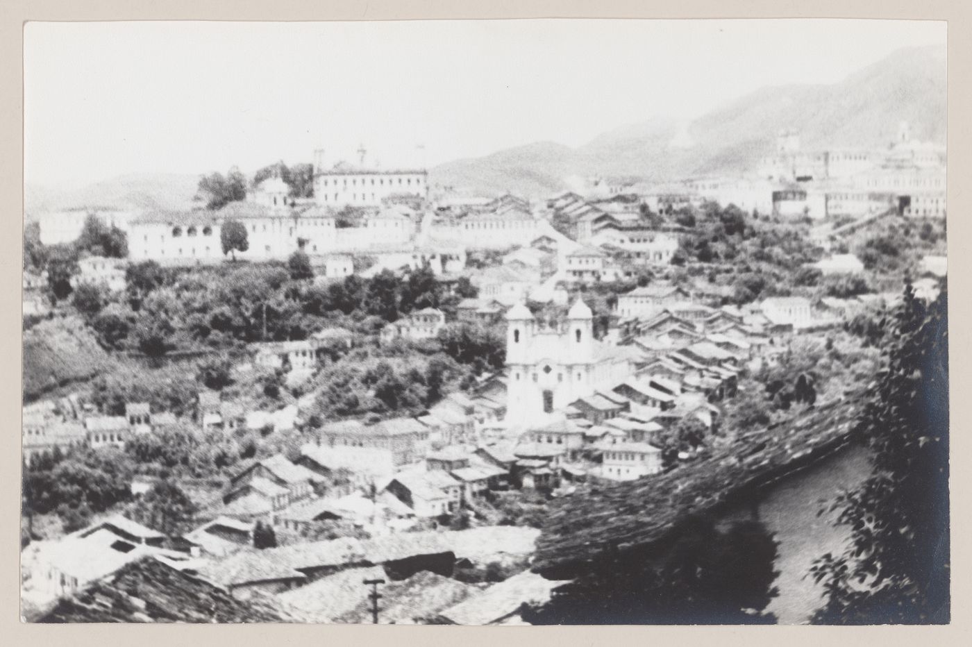 View of Parish Church of Our Lady of the Conception of Antônio Dias, Ouro Preto, Brazil
