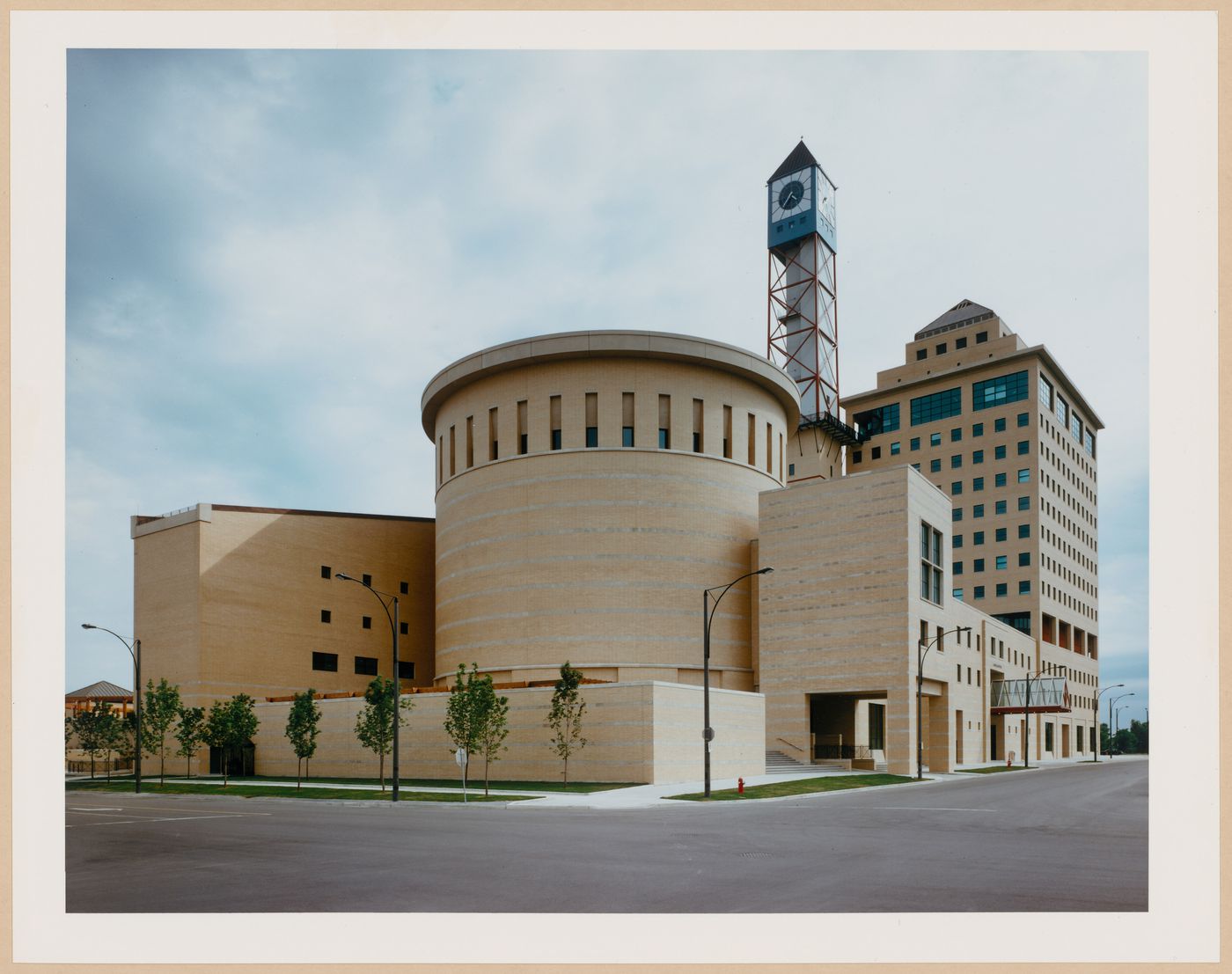 View of the Mississauga Civic Centre from the northeast, Mississauga, Ontario
