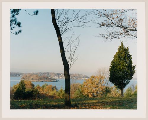 Viewing Olmsted: View of Sarah Island from Planter's Hill, World's End, Hingham, Massachusetts