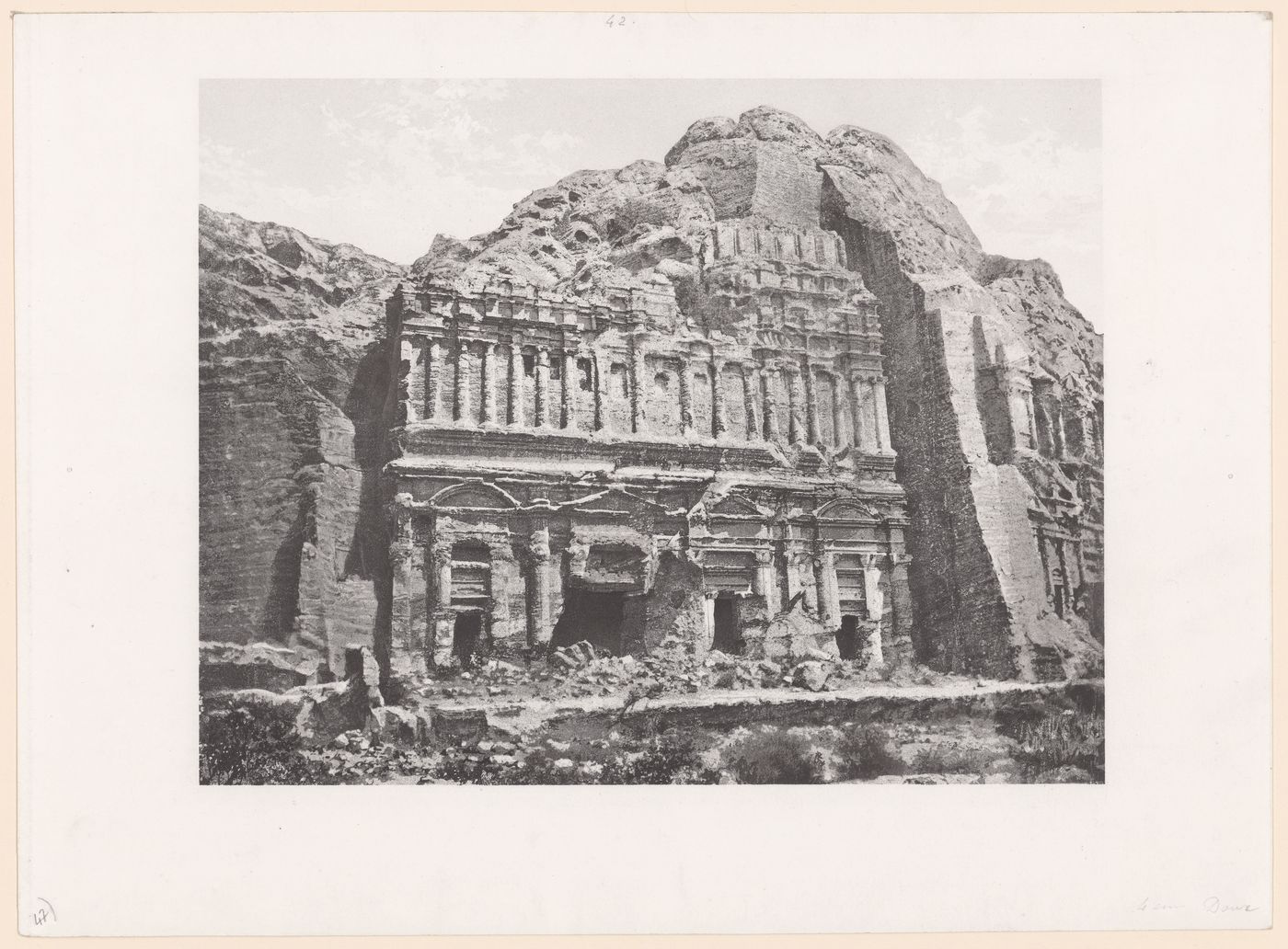 Three Tiered Tomb, Petra, Jordan