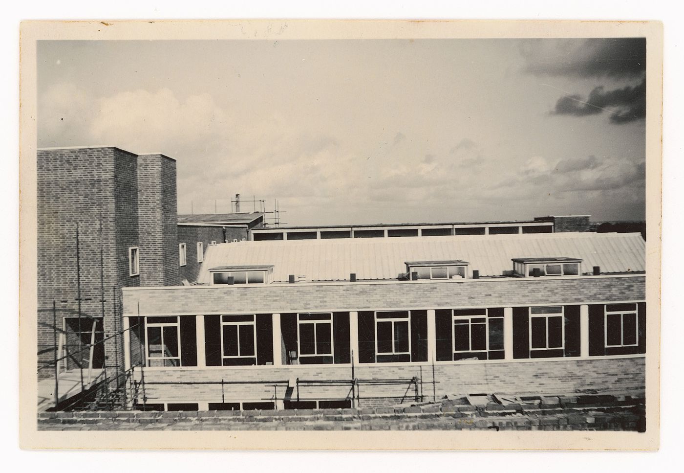 Photograph of an unidentified architectural project