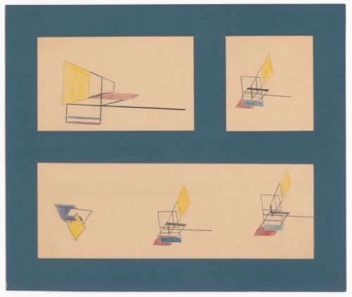 Sketches for Estructuras movidas por el viento