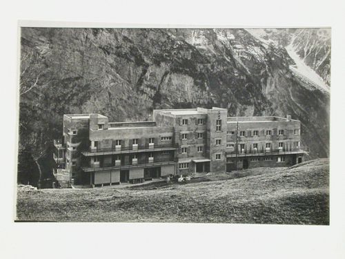 View of the Alpina, Hotel Eidelweiss, Mürren, Switzerland