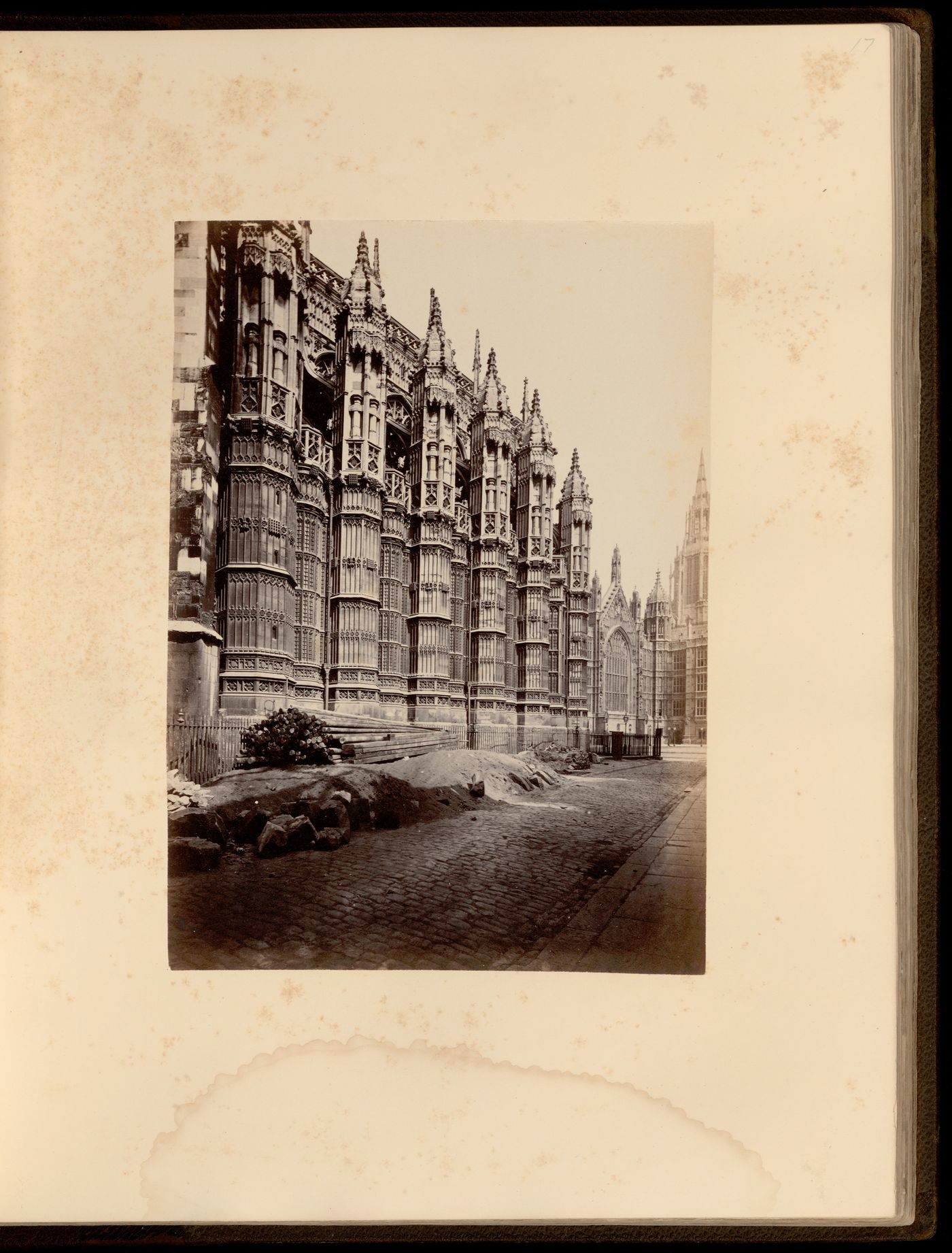 Plate from book ''The Abbey and Palace of Westminster''