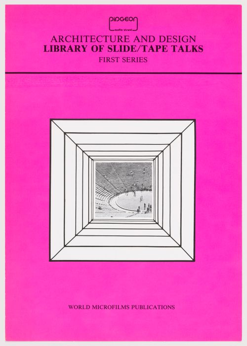 Pidgeon Audio Visual (PAV) catalogue advertising the first series of PAV talk kits