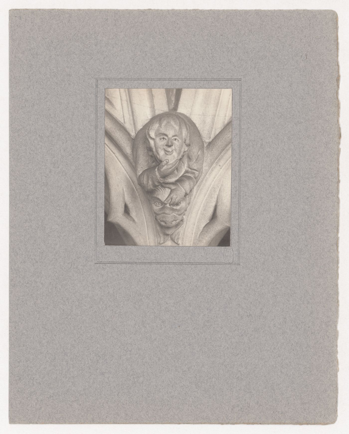 Plate from portfolio ''York Minster Chapter House''