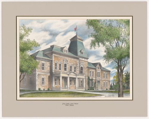 Grey County Court House, Owen Sound, from Court Houses in Ontario