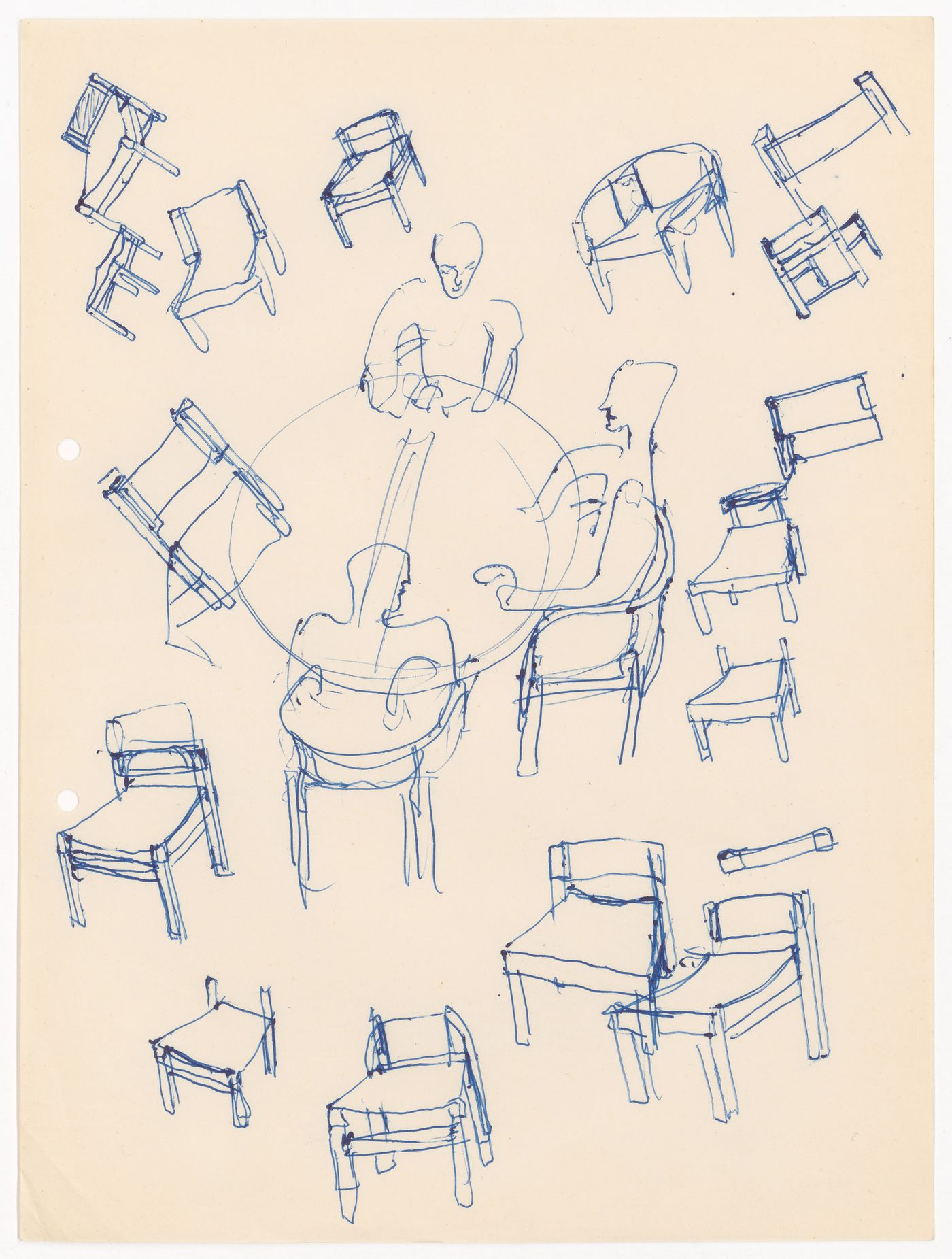Sketch for Casa de chá, Restaurante da Boa Nova, Leça da Palmeira