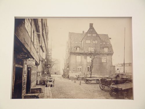 Kehrwieder street seen from the west end, Hamburg, Germany